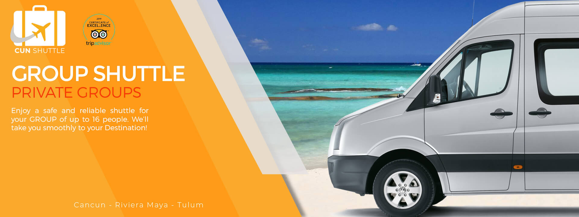 Playa del Carmen Shuttle - Cancun Group Shuttle